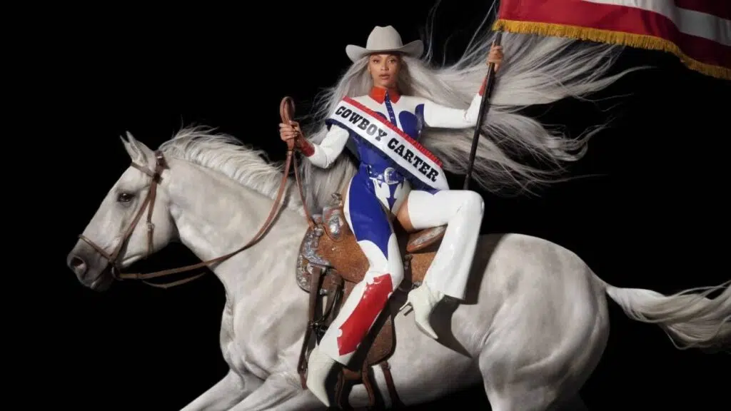 Melhores momentos e vencedores do grammy 2025 Capa de cowboy carter da beyoncé