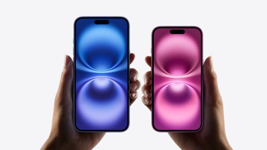 43 tips og triks for iphone 16, 16 plus og iphone 16 pro og 16 pro max Kampanjebilde av iPhone 16 og iPhone 16 Plus / kilde: Apple