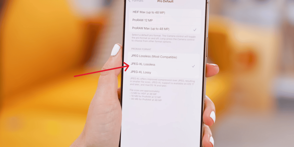 43 tips og triks for iphone 16, 16 plus og iphone 16 pro og 16 pro max Endre oppløsning og filtype på iphone 16 pro