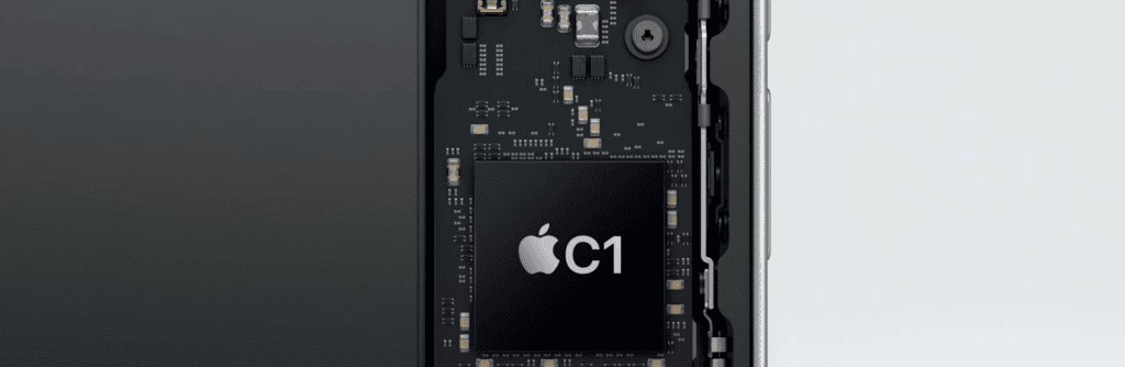 Представлен iPhone 16e с FaceID и OLED-экраном модем Apple c1