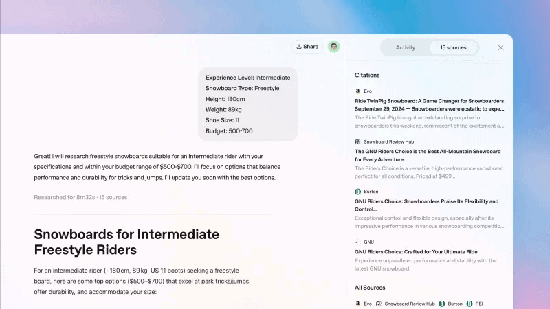 ChatGPT 的全新深度研究平台可为您提供研究和分析服务。 Chatgpt全新深度研究为你做研究分析