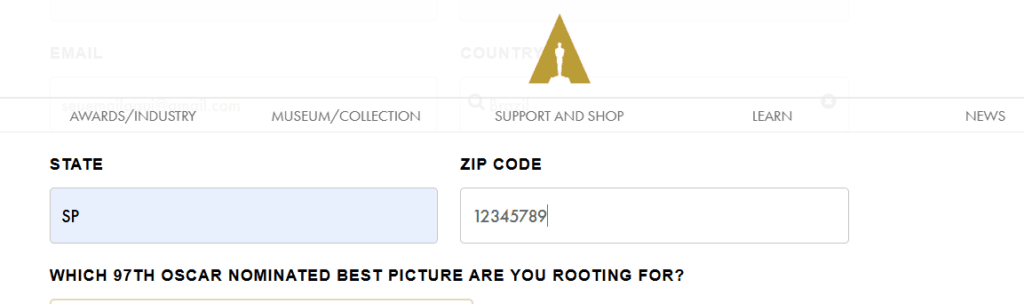 Sabia que você pode votar no oscar 2025? Veja como Site para votar no oscar 2025