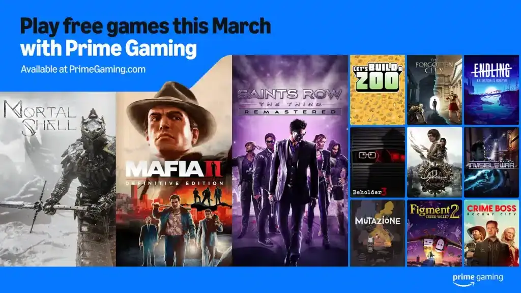 Veja os lançamentos do amazon prime gaming em março de 2025 Lançamentos do amazon prime gaming em março de 2025