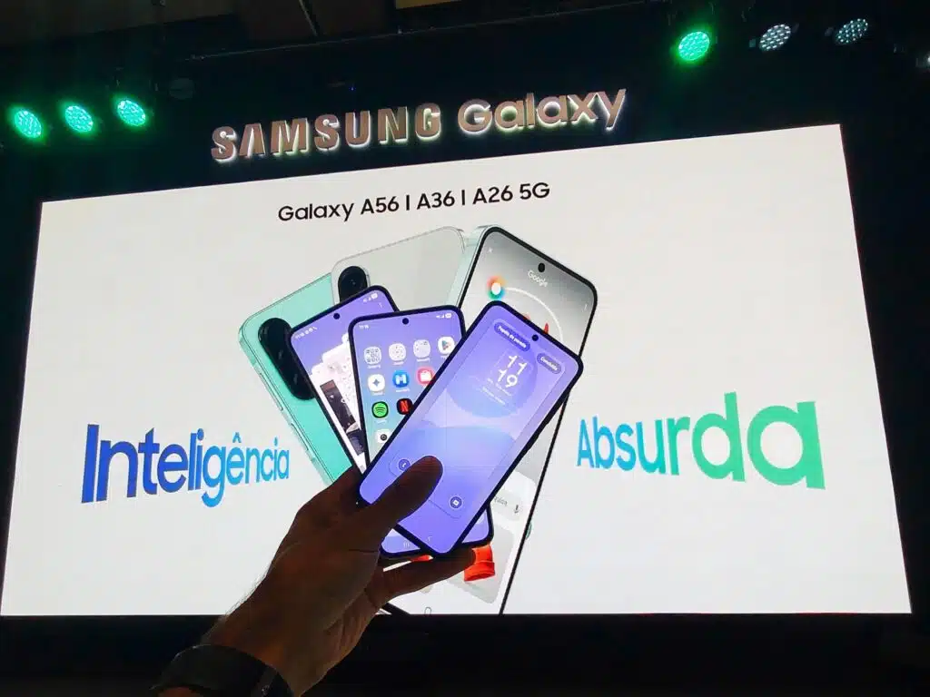 Samsung lança galaxy a26, galaxy a36 e galaxy a56 com foco em ia Novos galaxy a26, galaxy a36 e galaxy a56