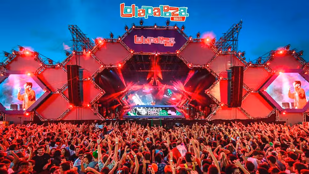 Como assistir o lollapalooza 2025 pela tv e internet Palco do lollapalooza 2025