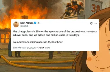 Em meio à trend do studio ghibli, chatgpt ganha 1 milhão de usuários em 1 hora