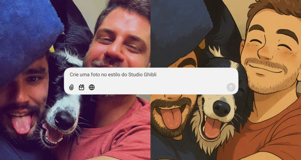 Em meio à trend do studio ghibli, chatgpt ganha 1 milhão de usuários em 1 hora Foto da trend do studio ghibli feita, que levou chatgpt ganha 1 milhão de usuários