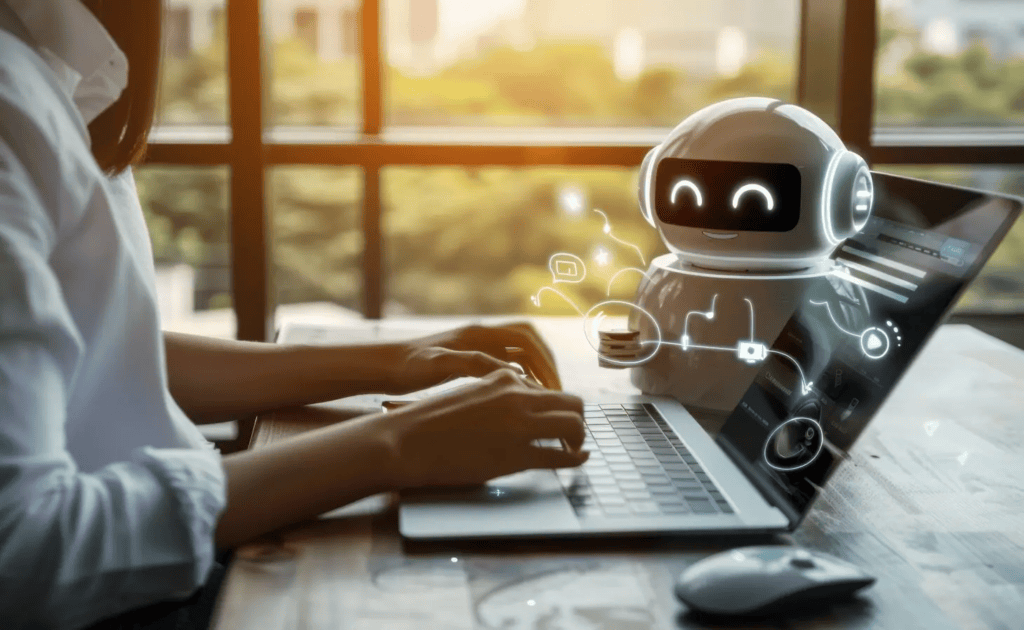 Manus ai: empresa chinesa lança primeiro agente de ia totalmente autônomo do mundo Agente de ia trabalhando como assistente de mulher