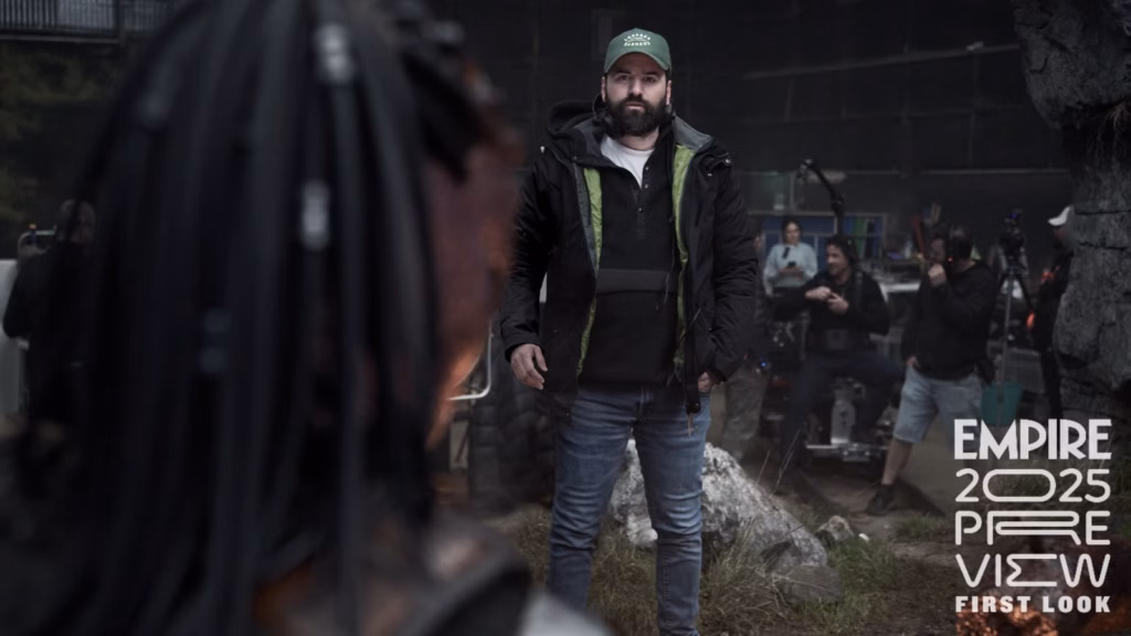Dan trachtenberg no set de filmagens de predator: badlands