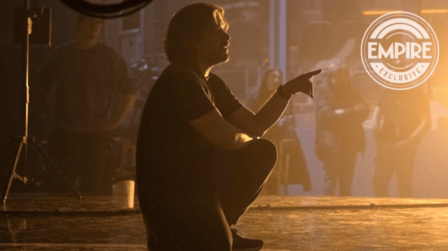 Cinemacon 2025: ta reda på vilka filmer och trailers som visades vid evenemanget Edgar Wright på uppsättningen av The Running Man