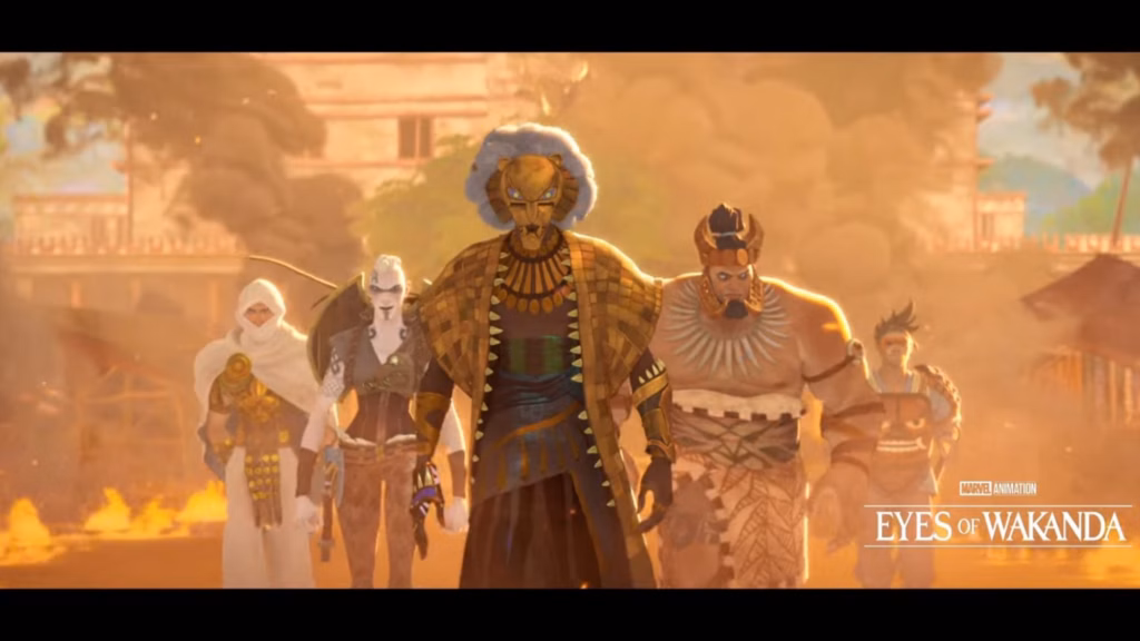 Wakandanos em eyes of wakanda