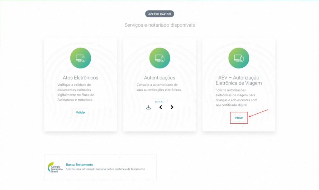 כיצד להשתמש ב-e-notary, משרד הנוטריון המקוון, ולקבל את התעודה הדיגיטלית שלך בחינם בקשת aev מסך הבית