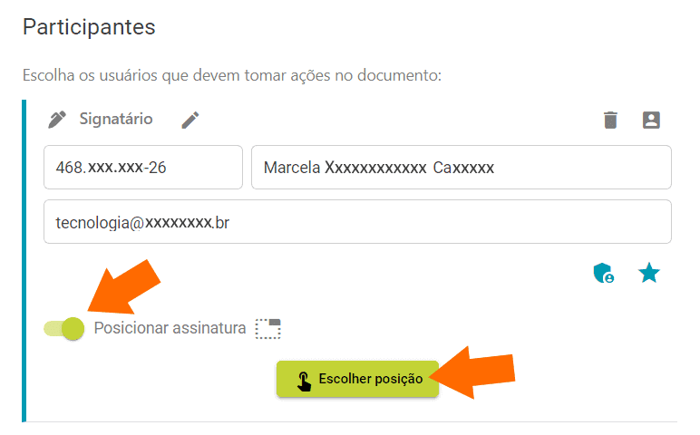 כיצד להשתמש ב-e-notary, משרד הנוטריון המקוון, ולקבל את התעודה הדיגיטלית שלך בחינם המשתמש יכול להגדיר את החותמים הדרושים, שיבצעו את החתימה באמצעות התעודות הדיגיטליות הנוטריוניות שלו.