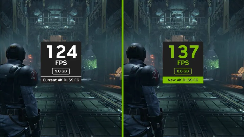 Nvidia lança rtx remix, plataforma de ia para remasterizar jogos antigos Antes e depois da tecnologia dlss 4 da nvidia