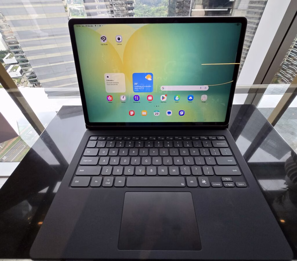 Teclado tem tecla para ativar ia da samsung