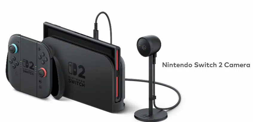Nintendo switch 2 é lançado! Conheça todos os detalhes Nintendo switch 2 camera