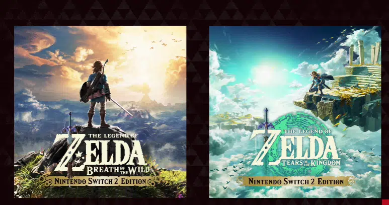 Nintendo switch 2 é lançado! Conheça todos os detalhes Os dois jogos de zelda lançados para o nintendo switch