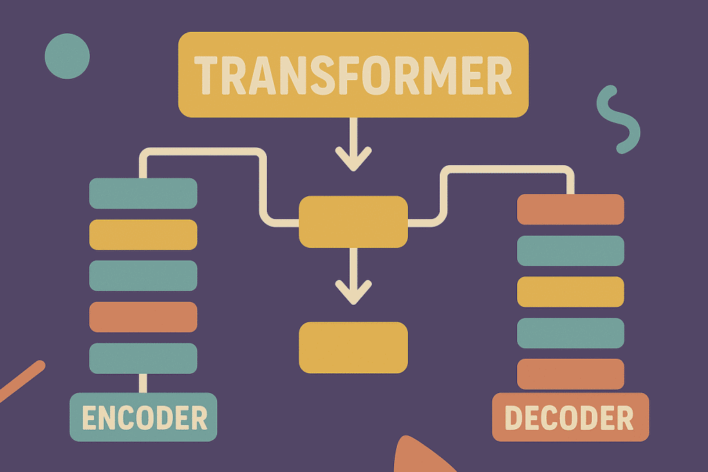 Arquitetura transformer simplificada