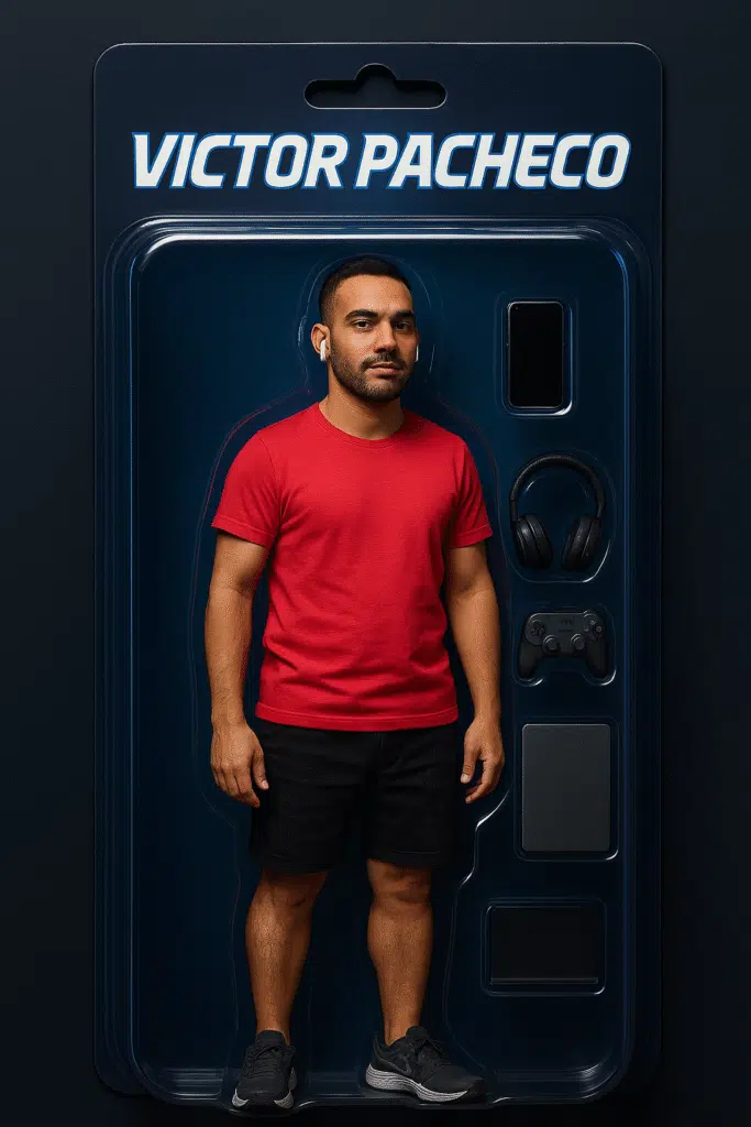 Como fazer seu boneco chatgpt e entrar na nova trend Boneco chatgpt do redator victor pacheco, gerado em inteligência artificial