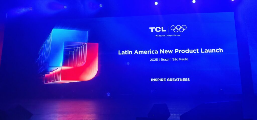 Evento da tcl para divulgação de portfólio na américa latina