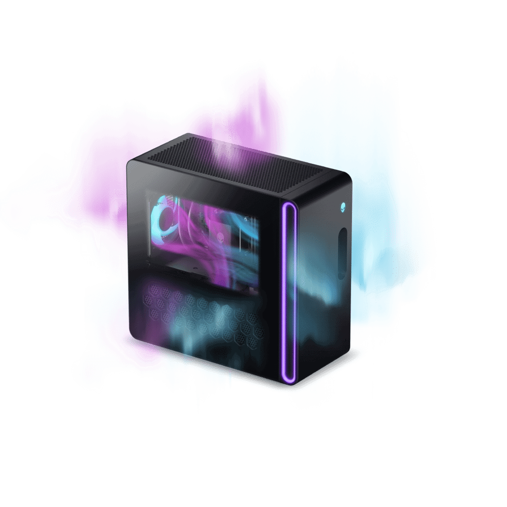 Dell bringt Alienware Aurora (2025) Gaming-Desktops in Brasilien auf den Markt Alienware Aurora 2025 Air-Schema