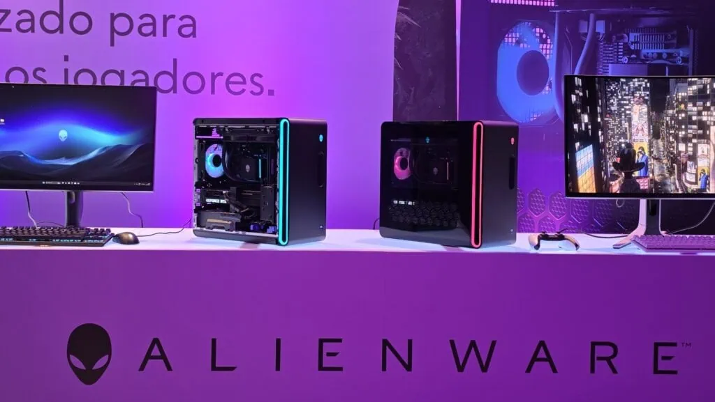 Dell lança desktops gamers alienware aurora (2025) no brasil Computadores dell alienware