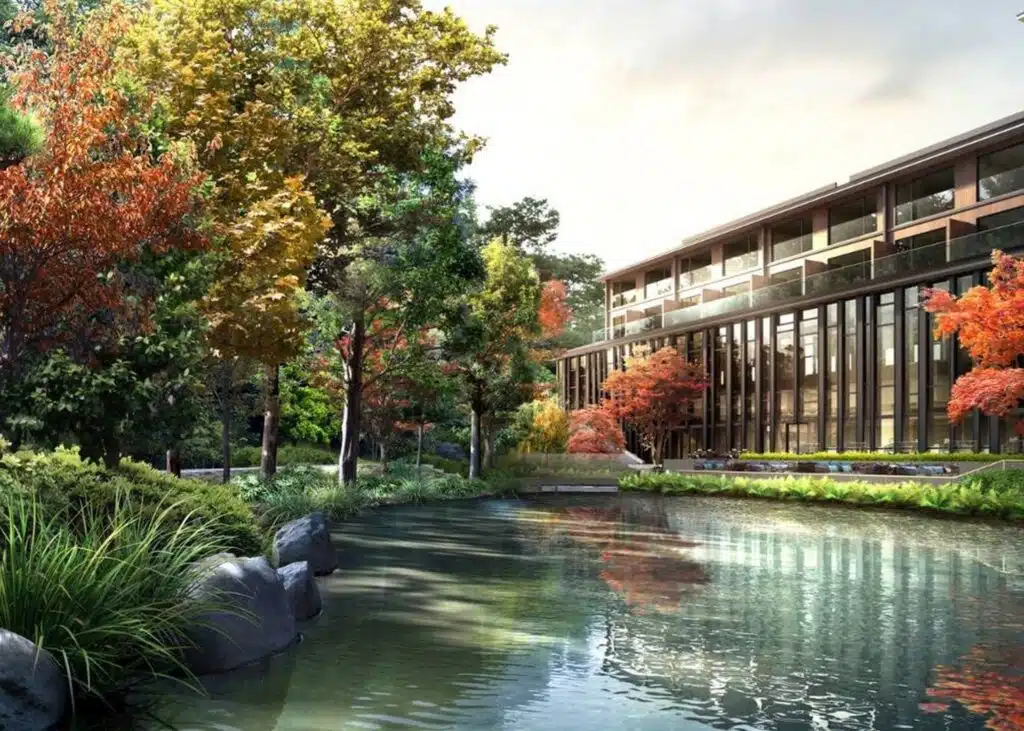 The white lotus: qual será o próximo destino na quarta temporada? Veja teorias Imagem do hotel four seasons em kyoto