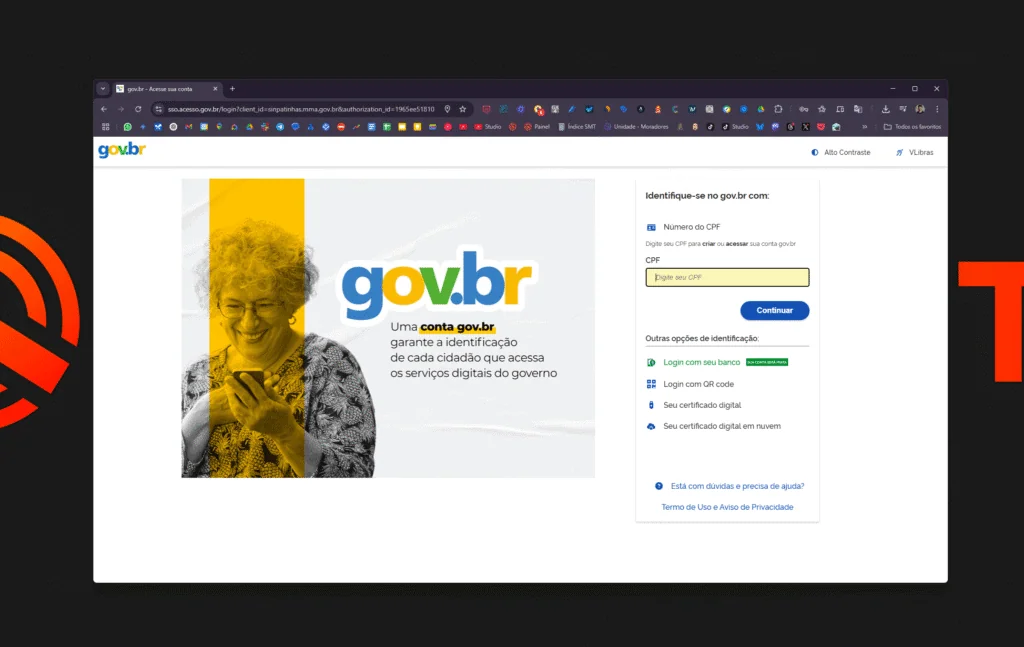 How to make an animal ID on Sinpatinhas CPF in the Brazilian government