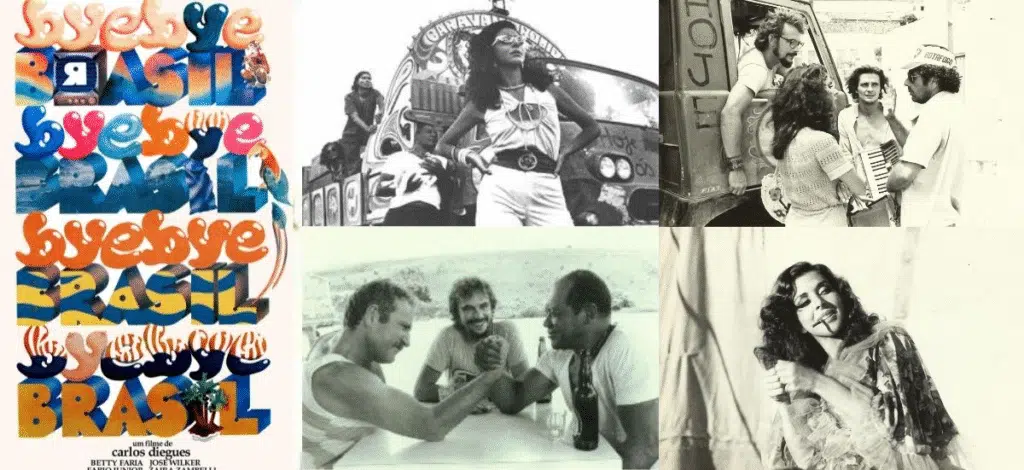 Brasil no festival de cannes: relembre os filmes que passaram pelo evento Montagem com cenas de bye bye brasil