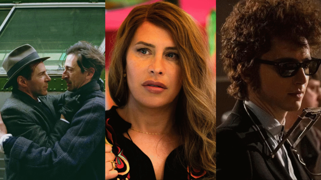 Filmes com uso de ia continuam elegíveis ao oscar, diz academia Cenas de o brutalista, emilia perez e um completo desconhecido