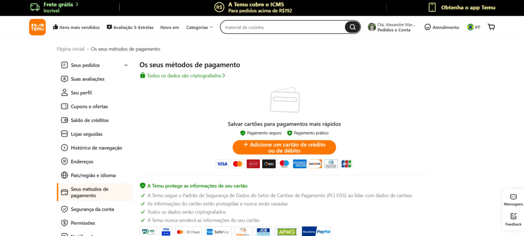 Como ganhar dinheiro vendendo produtos da temu Foto: captura de tela / alexandre marques.