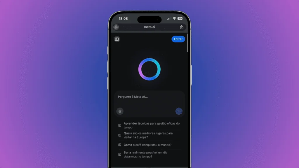 Meta ai ganha app e aprende com seus likes e amigos nas redes sociais Chatbot da meta já está disponível para uso pela web