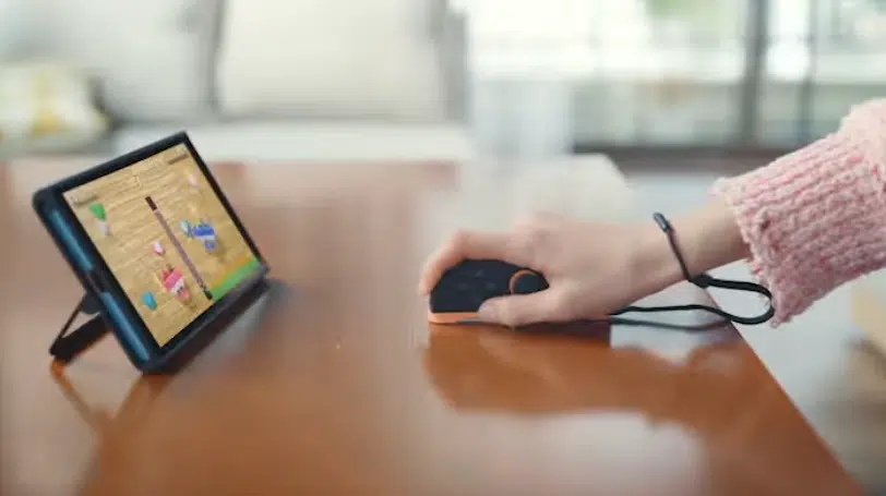 Nintendo switch 2 é lançado! Conheça todos os detalhes Usuário usando o joy-con 2 como mouse
