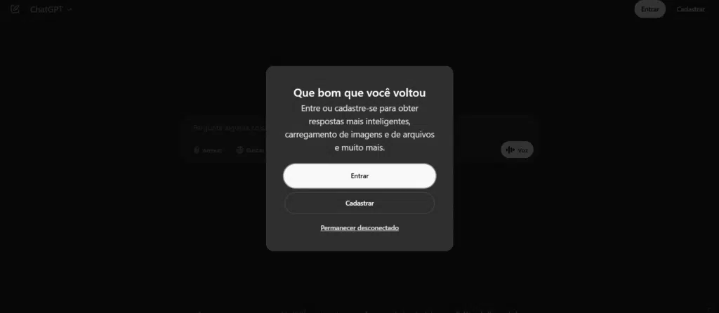 Como fazer seu boneco chatgpt e entrar na nova trend Página inicial do chatgpt para processo de criar action figure