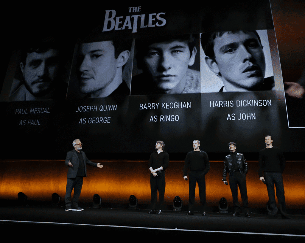 Cinemacon 2025: ta reda på vilka filmer och trailers som visades vid evenemanget Skådespelare av sam mendes beatles filmer