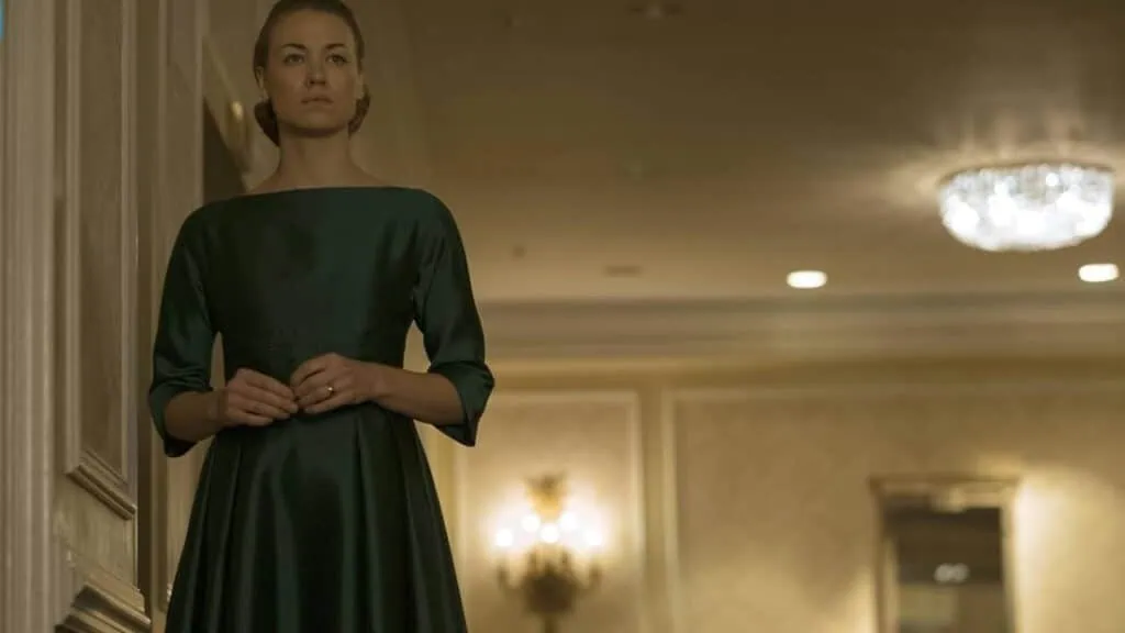 Ranking: as 53 vilãs mais aterrorizantes do cinema e tv Serena joy waterford (yvonne strahovski) (imagem: imdb)