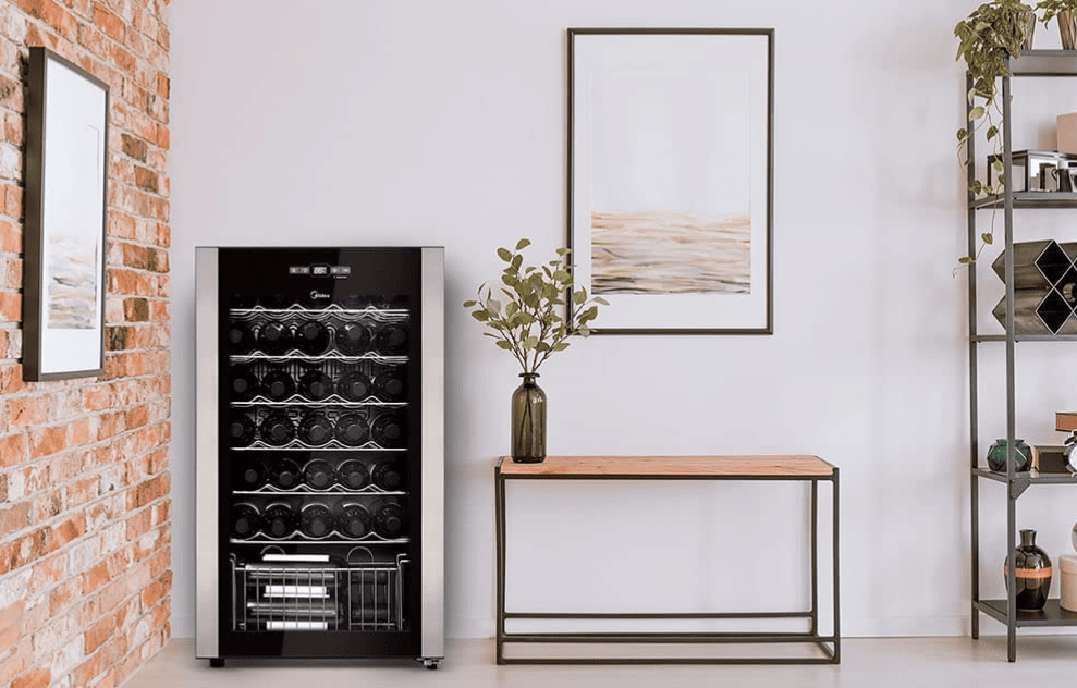 Bästa morsdagspresenterna från R$50 reais Illustrativ bild av Mideas vinkällare / källa: Midea