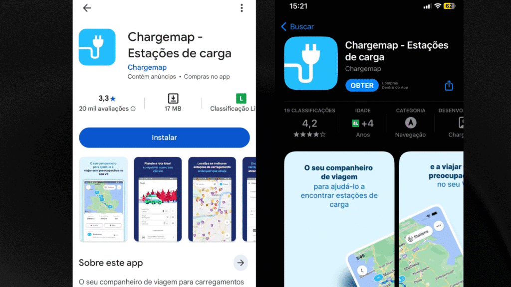 五款应用程序助您查找巴西的电动汽车充电桩 五款应用程序助您查找巴西的电动汽车充电桩