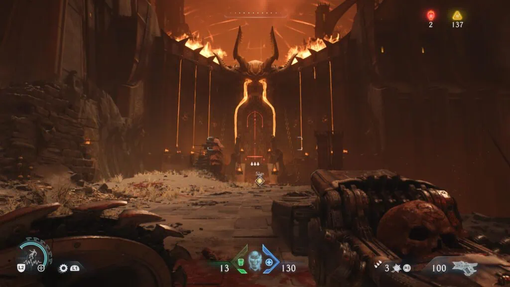 Review: doom the dark ages é o encontro perfeito de ação e brutalidade em um mundo medieval Portão do inferno em doom the dark ages