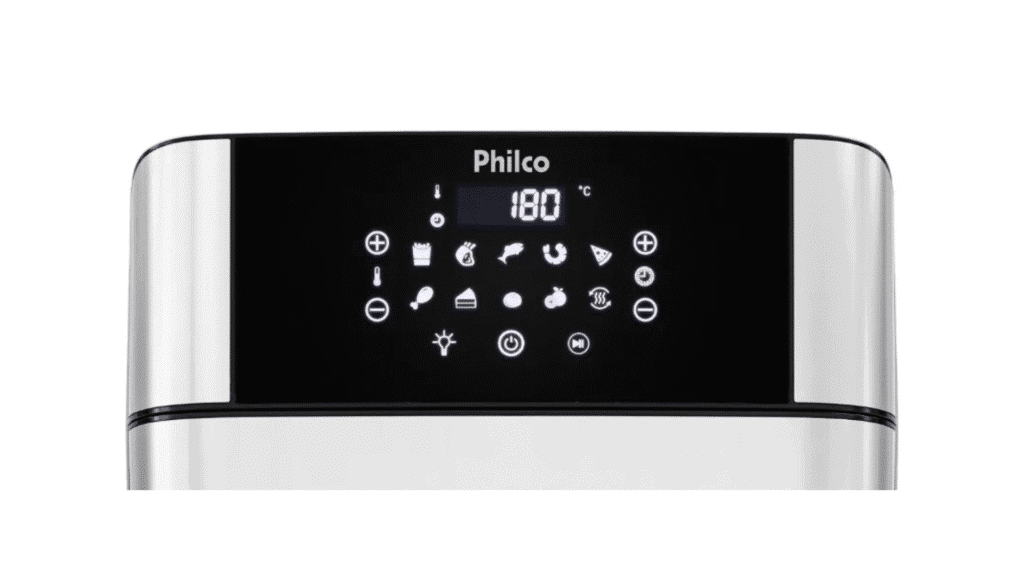 Air fryer philco paf16a 16l: vale a pena investir na fritadeira 4 em 1? Painel digital com funções automáticas da air fryer philco paf16a