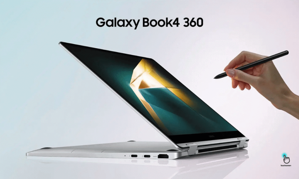 Bästa morsdagspresenterna från R$50 reais Illustrativ bild av Galaxy Book4 360 / källa: Samsung