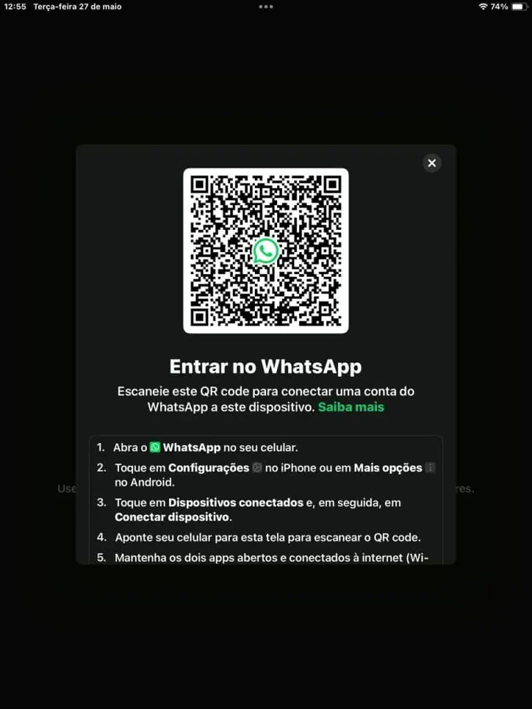 Meta lança whatsapp para ipad. Veja as vantagens e como baixar Ipad com whatsapp