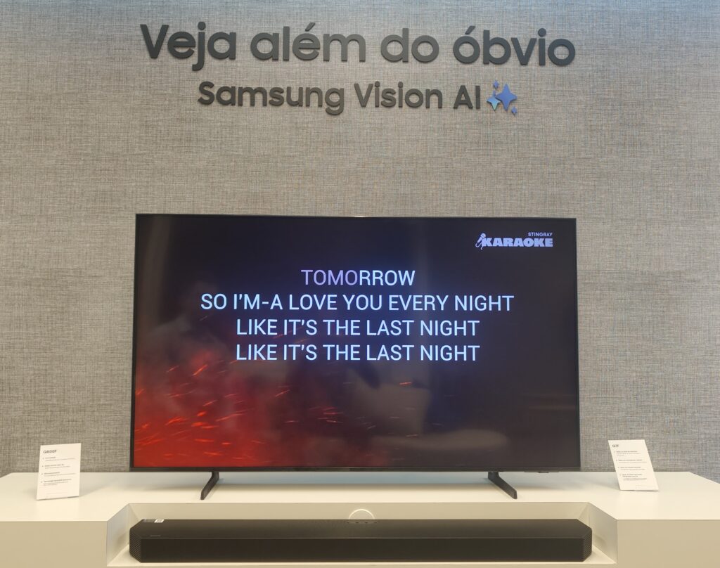 Samsung launches QLED 4K smart TVs Q7F, QEF1 and Q8F with AI, gesture function and karaoke Karaoke on tv qef1 4k vision ai smart tv