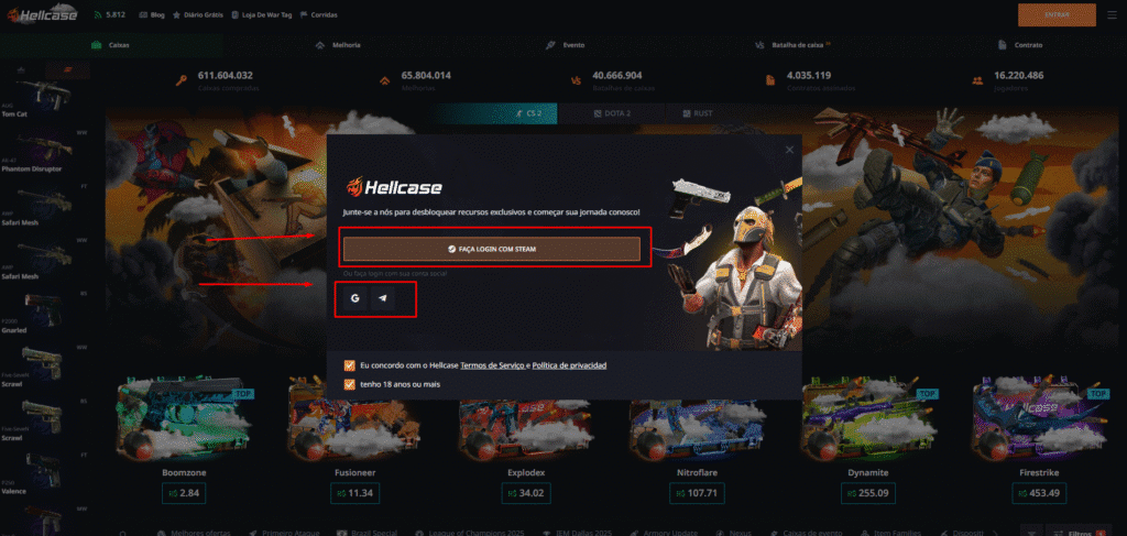 Узнайте, почему игроки CS2 выбирают Hellcase в 2025 году Узнайте, как создать учетную запись на hellcase / изображение: showmetech