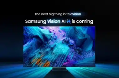 Samsung lança smart tvs qled 4k q7f, qef1 e q8f com ia, função de gestos e karaokê