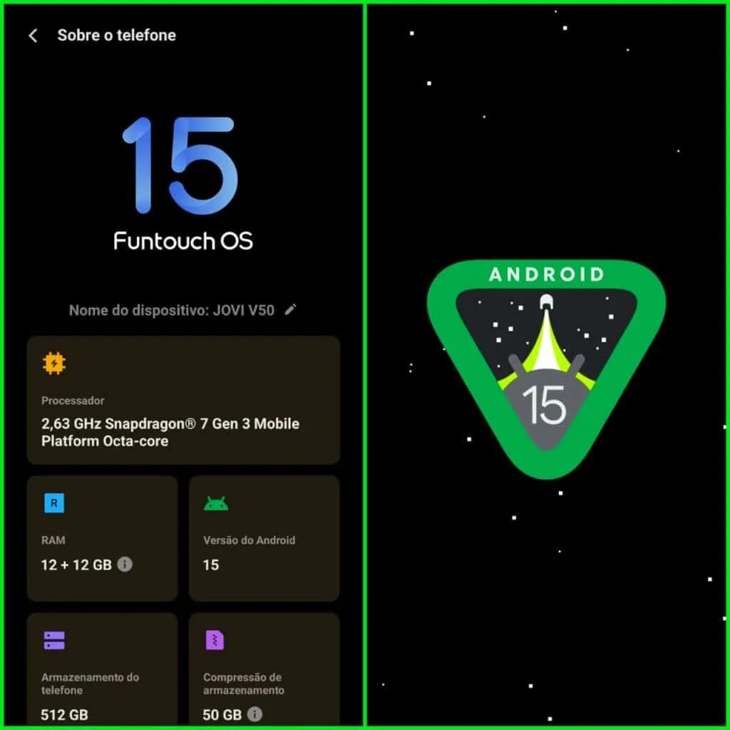 Review: jovi v50 5g traz câmeras de topo de linha com lentes zeiss para os intermediários Sistema operacional do jovi v50 5g