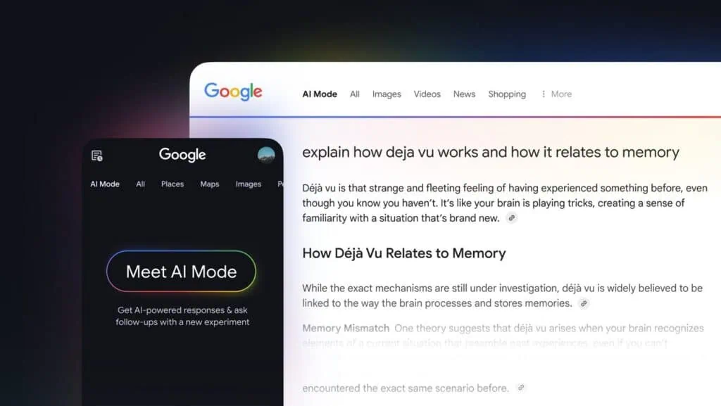 Google i/o 2025: veja todas as novidades de inteligência artificial anunciadas Ai mode apresentado no google i/o 2025