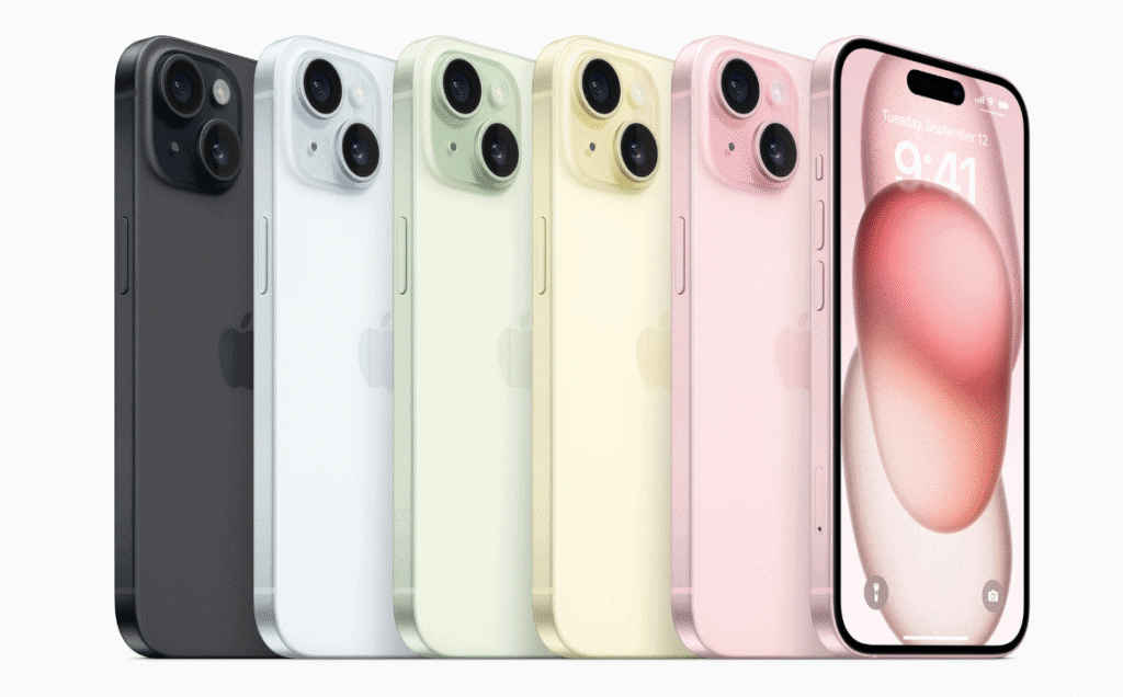 Bästa morsdagspresenterna från R$50 reais Illustrativ bild av iPhone 15 / källa: Apple