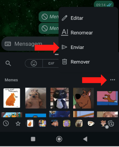 למדו כיצד ליצור חבילות מדבקות בוואטסאפ (ולשתף אותן!) אפשרויות שליחת חבילת מדבקות בוואטסאפ