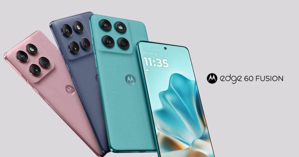 Bästa morsdagspresenterna från R$50 reais Illustrativ bild av Motorola Edge 60 Fusion / källa: Motorola